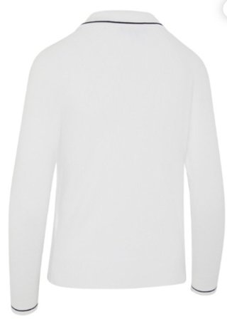 Callaway Collared Damen Pullover, weiss