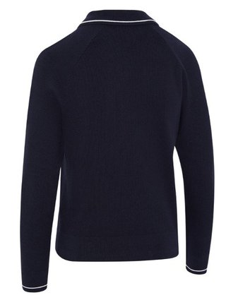Callaway Collared Damen Pullover, peacoat