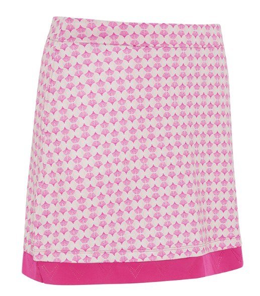 Callaway Deco Geo Printed Golfrock, fuchsia purple