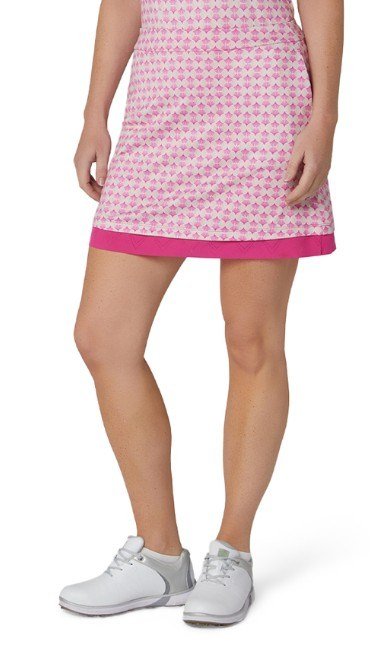 Callaway Deco Geo Printed Golfrock, fuchsia purple