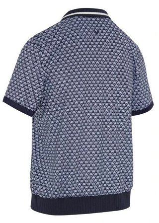 Callaway Scarf Geo Printed Damen Poloshirt, dunkelblau