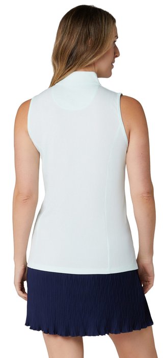 Callaway Rib Play Sleeveless Damen Poloshirt, salt air