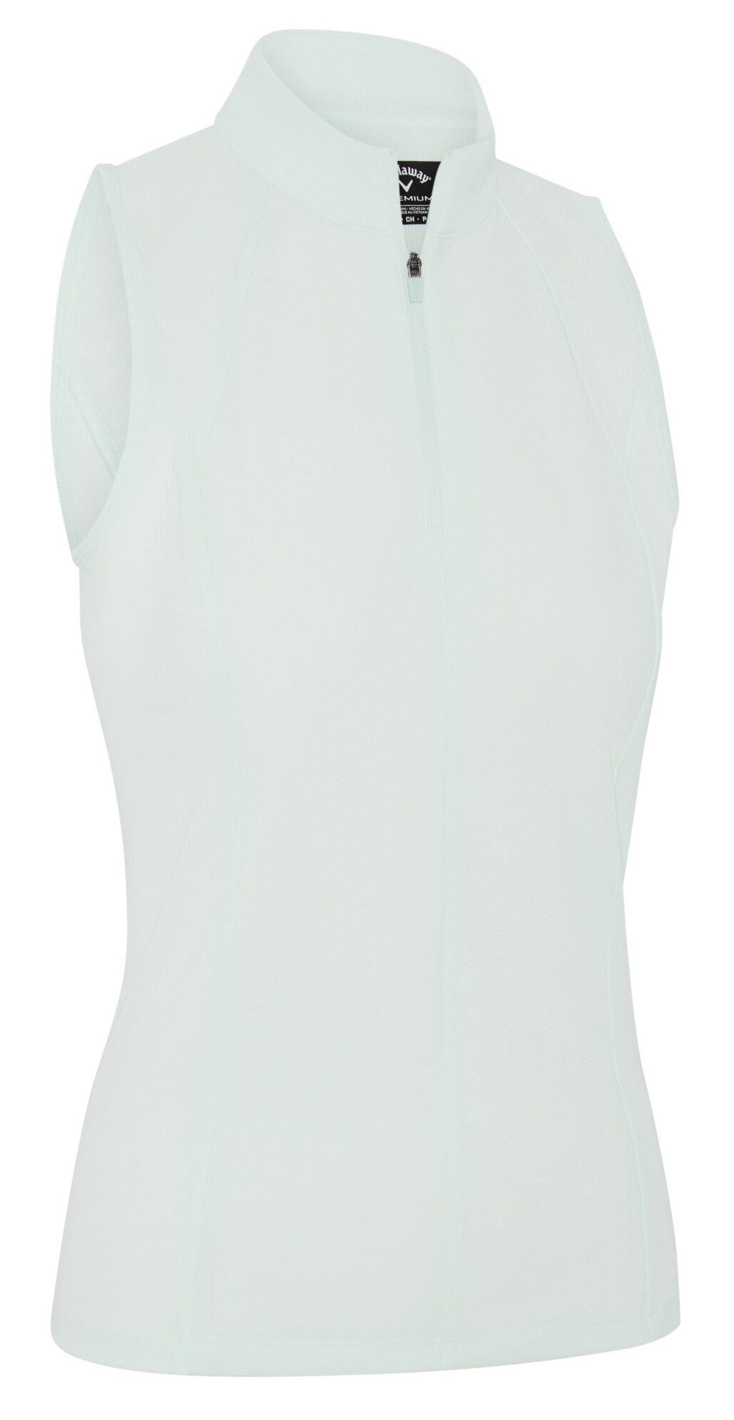 Callaway Rib Play Sleeveless Damen Poloshirt, salt air
