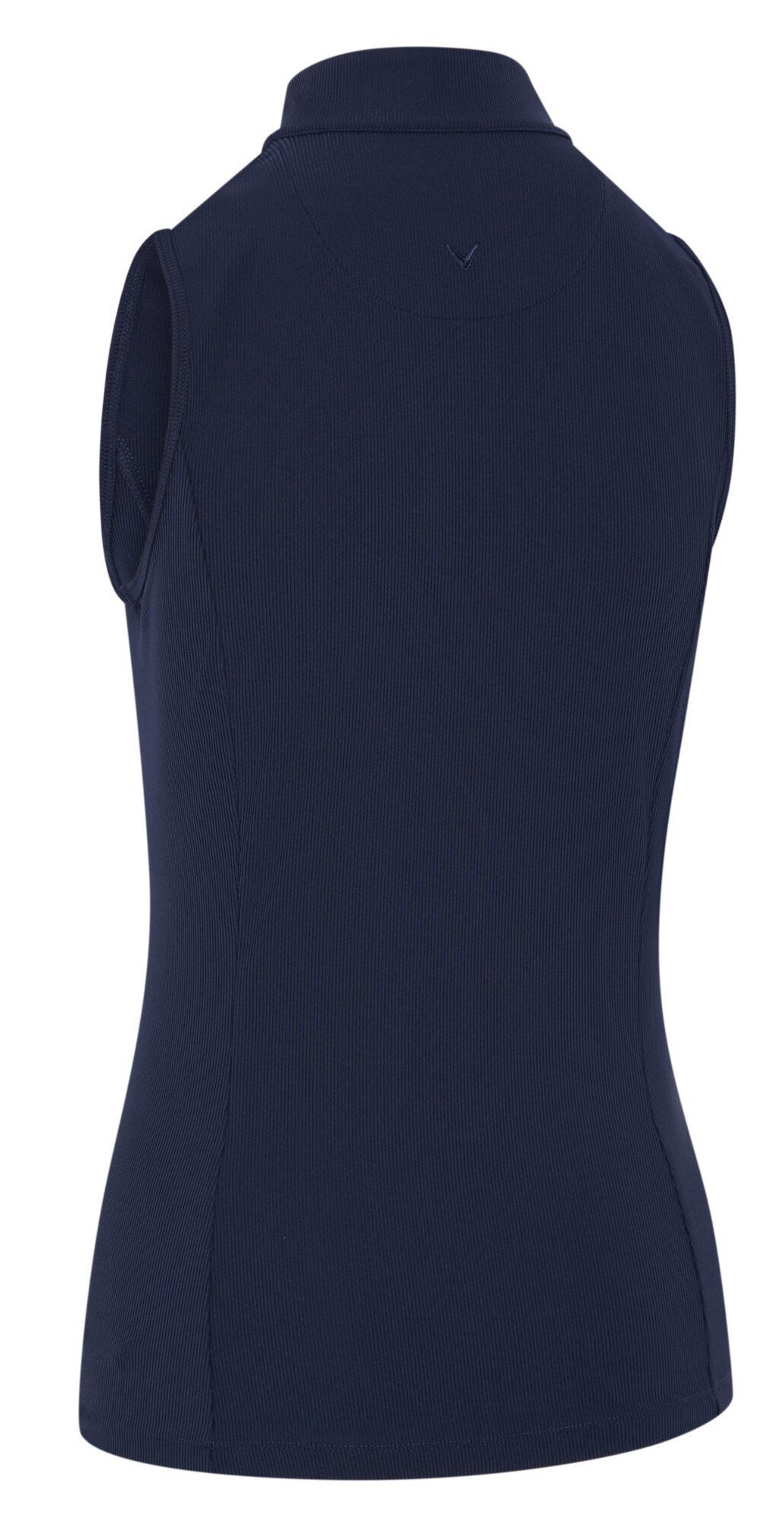 Callaway Rib Play Sleeveless Damen Poloshirt, peacoat