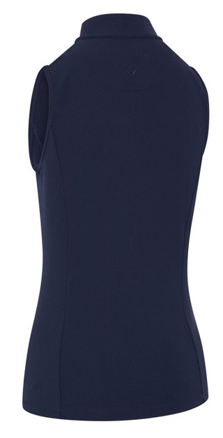 Callaway Rib Play Sleeveless Damen Poloshirt, peacoat