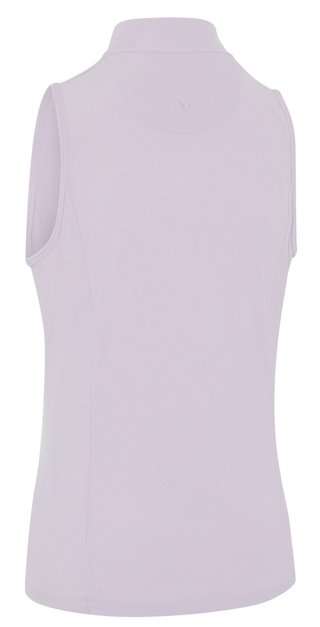 Callaway Rib Play Sleeveless Damen Poloshirt, pastel lilac