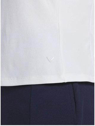 Callaway Rib Play Damen Poloshirt, weiss