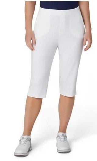 Callaway Hybrid Pull On Bermuda Damen Shorts, weiss