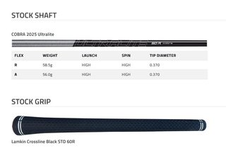 Cobra BAFFLER Black Silver Herren Hybrid