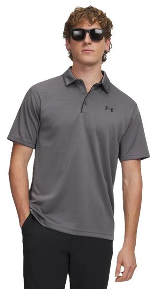Under Armour Tech Herren Poloshirt, grau