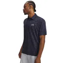 Under Armour Playoff 3.0 Printed Herren Poloshirt, midnight navy/white