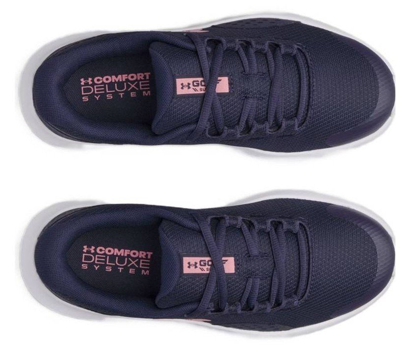 Under Armour Surge Damen Golfschuhe, midnight navy/white/bittersweet pink