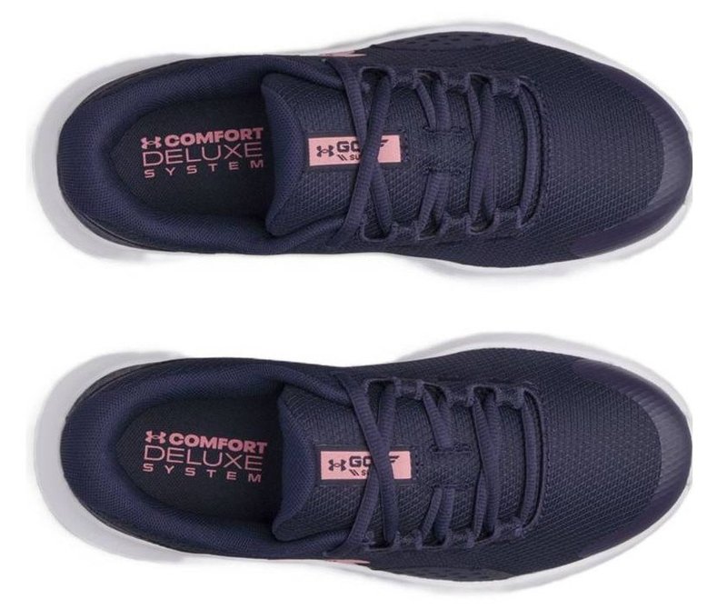 Under Armour Surge Damen Golfschuhe, midnight navy/white/bittersweet pink