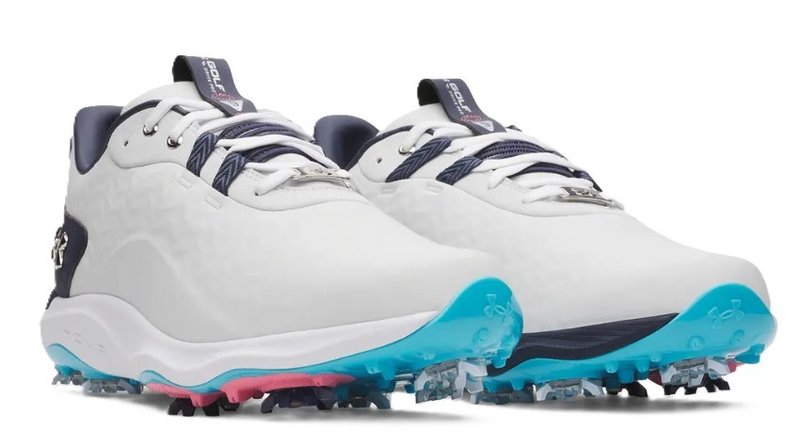 Under Armour Drive Pro Clone Herren Golfschuhe, distant grey/midnight navy