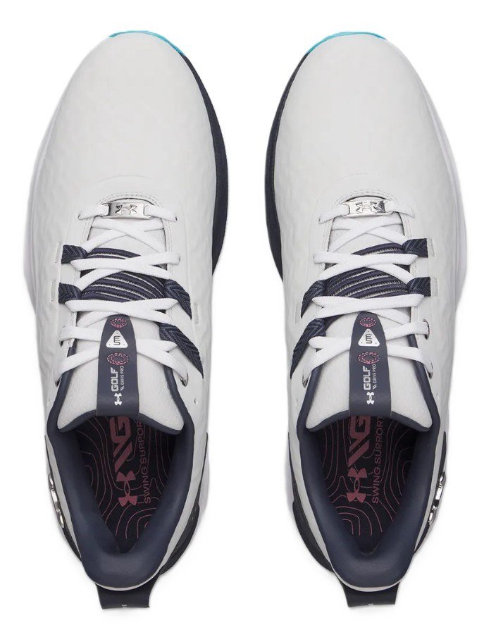 Under Armour Drive Pro Clone Herren Golfschuhe, distant grey/midnight navy
