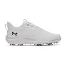 Under Armour Drive Pro Clone Herren Golfschuhe, white/metallic gunmetal