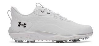 Under Armour Drive Pro Clone Herren Golfschuhe, white/metallic gunmetal
