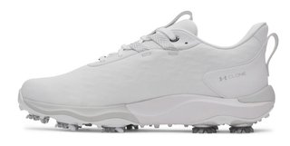 Under Armour Drive Pro Clone Herren Golfschuhe, white/metallic gunmetal