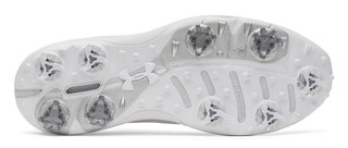 Under Armour Drive Pro Clone Herren Golfschuhe, white/metallic gunmetal