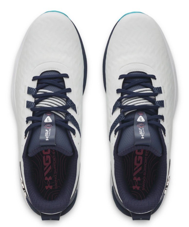 Under Armour Drive Pro Clone Spikeless Herren Golfschuhe, distant grey/midnight navy