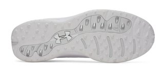 Under Armour Drive Pro Clone Spikeless Herren Golfschuhe, white/mettalic gunmetal