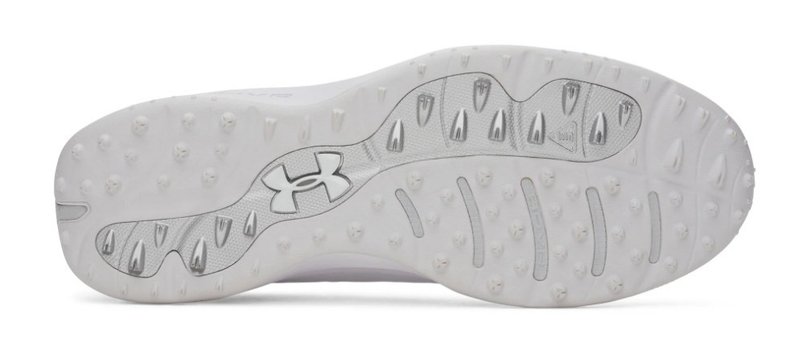 Under Armour Drive Pro Clone Spikeless Herren Golfschuhe, white/mettalic gunmetal