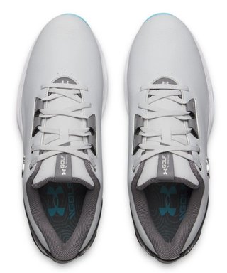 Under Armour Drive Fade 2 Herren Golfschuhe, mod gray/steel/metallic silver