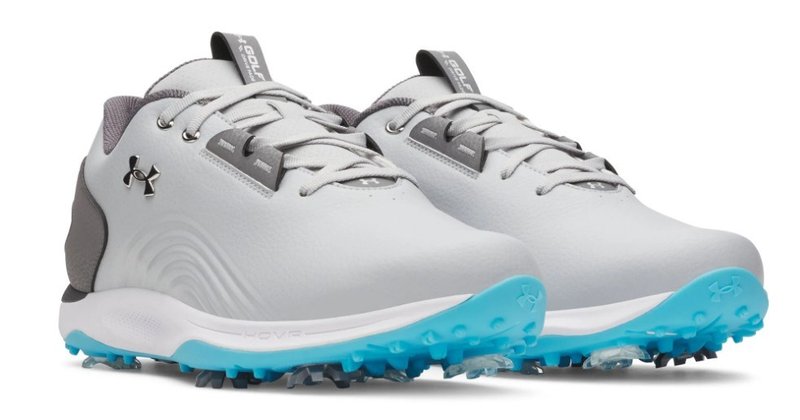Under Armour Drive Fade 2 Herren Golfschuhe, mod gray/steel/metallic silver