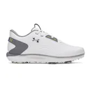 Under Armour Drive Fade 2 Herren Golfschuhe, white/titan gray/metallic silver