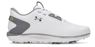 Under Armour Drive Fade 2 Herren Golfschuhe, white/titan gray/metallic silver