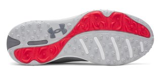Under Armour Drive Fade 2 Spikeless Herren Golfschuhe, mod grey/metallic silver
