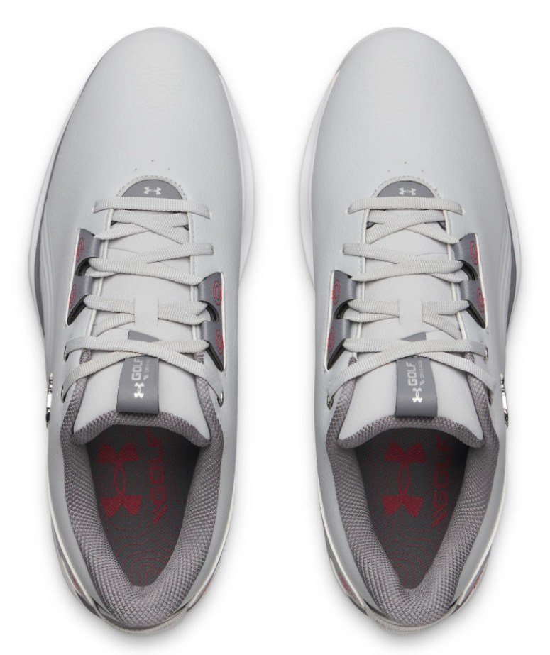 Under Armour Drive Fade 2 Spikeless Herren Golfschuhe, mod grey/metallic silver