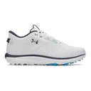 Under Armour Drive Fade 2 Spikeless Herren Golfschuhe, white/metallic silver