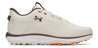 Under Armour Drive Fade 2 Spikeless Herren Golfschuhe, stone/metallic silver