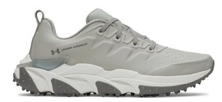 Under Armour Drive Halo Tour Spikeless Herren Golfschuhe, titanium/summit white/clay green