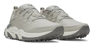 Under Armour Drive Halo Tour Spikeless Herren Golfschuhe, titanium/summit white/clay green