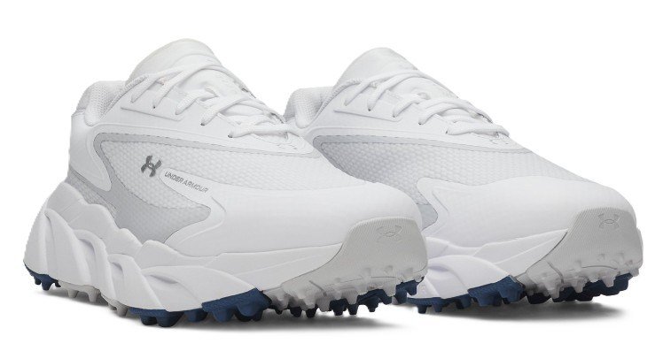 Under Armour Halo Tour Hybrid Spikeless Herren Golfschuhe, weiss