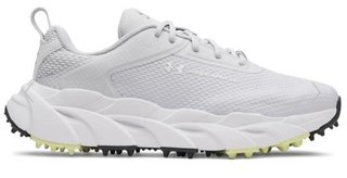 Under Armour Halo Tour Hybrid Spikeless Damen Golfschuhe, halo gray/white/metallic silver