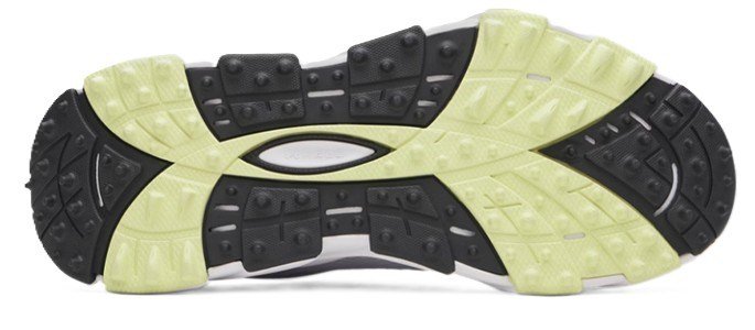 Under Armour Halo Tour Hybrid Spikeless Damen Golfschuhe, halo gray/white/metallic silver