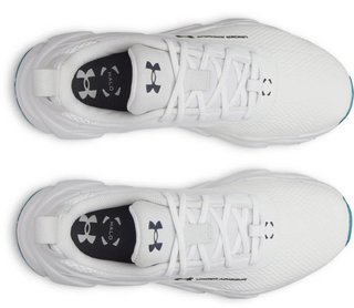 Under Armour Halo Tour Hybrid Spikeless Damen Golfschuhe, white/midnight navy