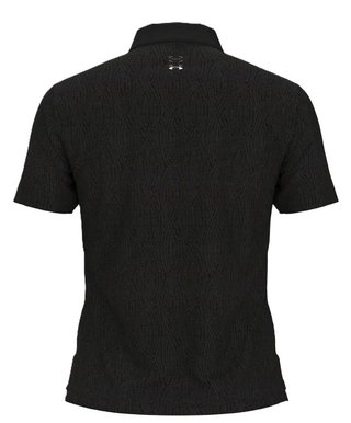 Under Armour Halo Bonded Jacquard Damen Poloshirt, schwarz