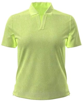 Under Armour Halo Bonded Jacquard Damen Poloshirt, fade green