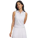 Under Armour Drive Sleveless Damen Poloshirt, weiss