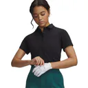Under Armour Drive Short Sleeve Damen Poloshirt, schwarz