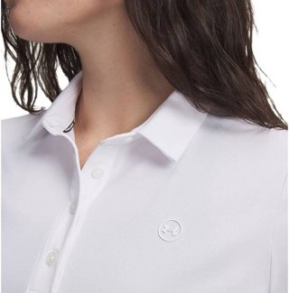 Under Armour Drive Short Sleeve Damen Poloshirt, weiss