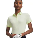 Under Armour Drive Printed Damen Poloshirt, fade green/white