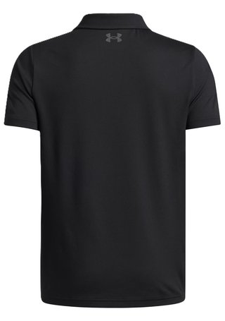 Under Armour Matchplay Kinder Poloshirt, schwarz