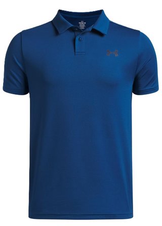 Under Armour Matchplay Kinder Poloshirt, dunkelblau