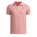 Under Armour Matchplay Kinder Poloshirt, lachsfarben