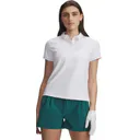 Under Armour Drive Chill Damen Poloshirt, weiss